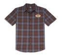 Oil Can Plaid Woven Shirt