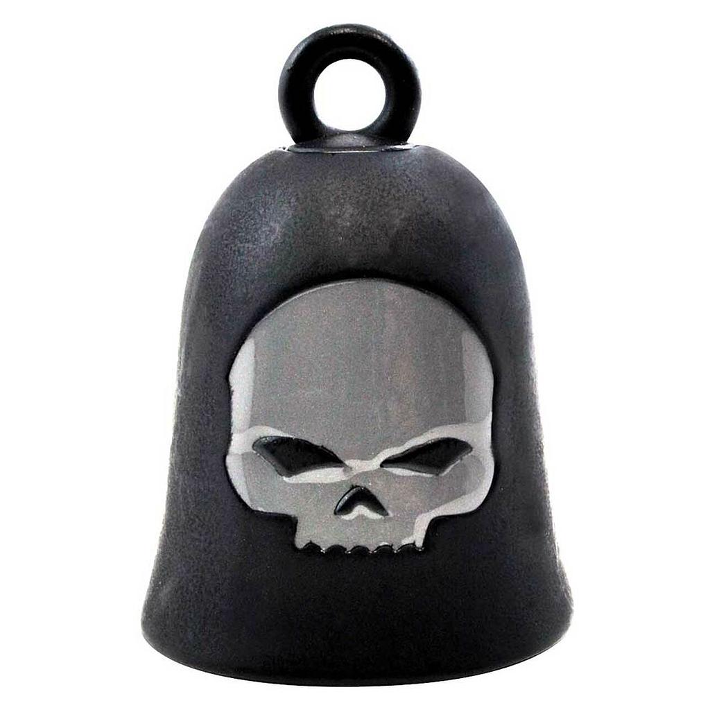 Willie G Skull Matte Black Ride Bell