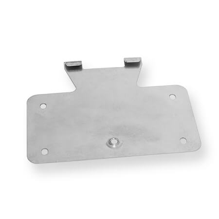 Stainless Steel License Plate Relocator