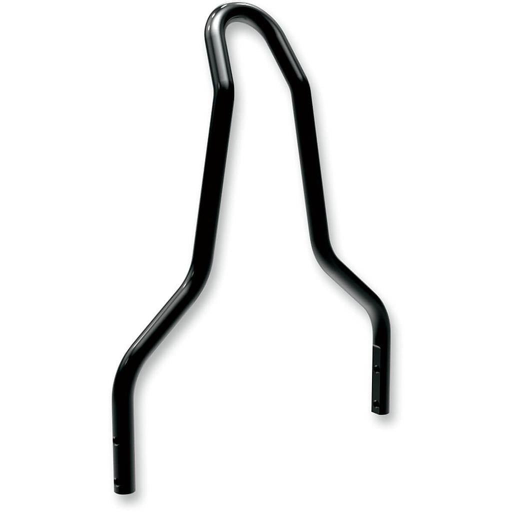 Round Sissy Bar, Gloss Black, for 14-20 FLHT/FLHR/FLHRSE/FLHX/FLHXS