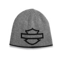 Open Bar &amp; Shield Reversible Knit Hat