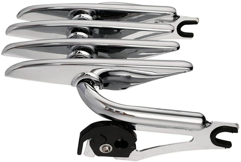 Chrome Detachable Sissy Bar Luggage Rack For Harley Touring Road Glide 09-20
