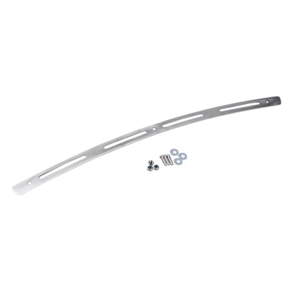 Chrome Polished Motorcycle Windscreen Trim 4 Slot Harley 96-13 FLH