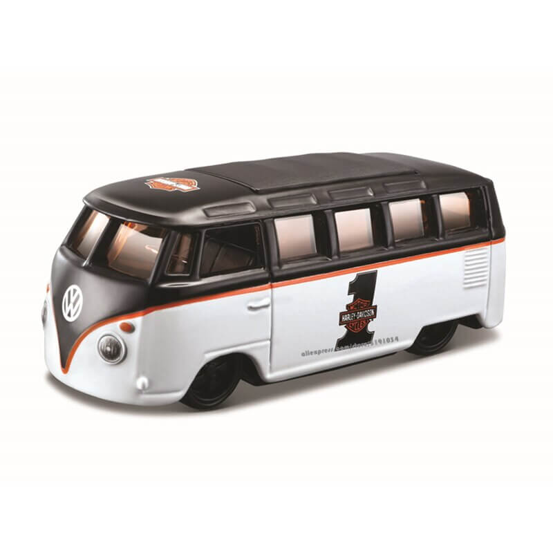 1:64 Harley-Davidson Custom Volkswagen Van &quot;Samba&quot; Die-Cast Model Car