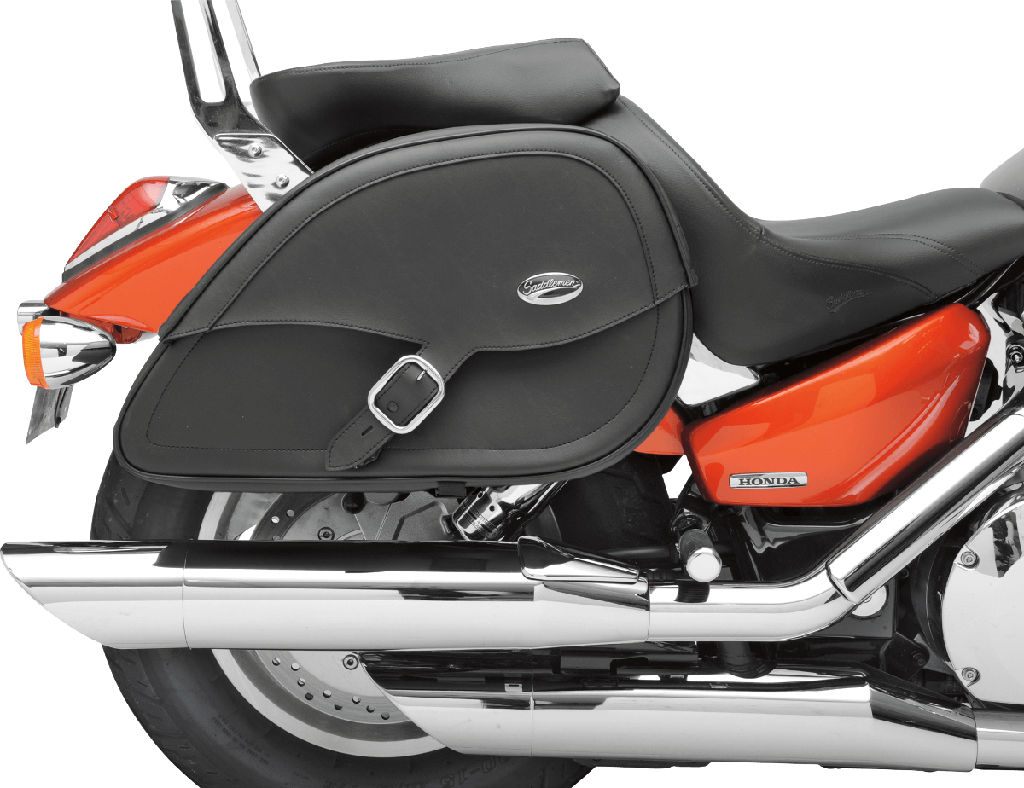 Drifter Rigid-Mount Teardrop Saddlebags for Suzuki