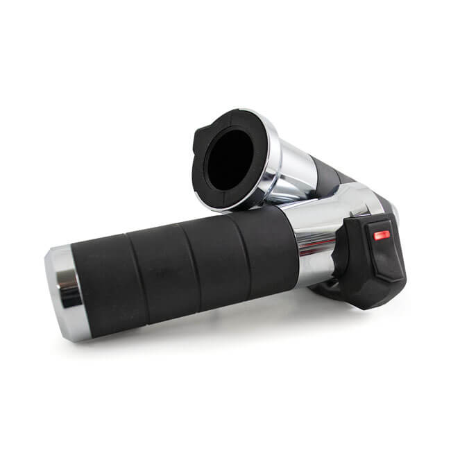 Titan-X Heated Grip Set, Chrome