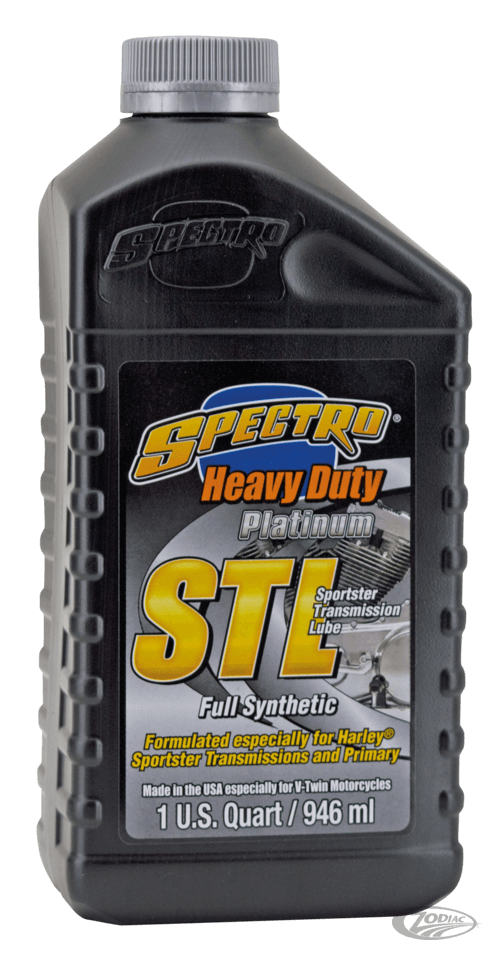 Heavy Duty Platinum Full Synthetic Sportster Transmission Lube, 1 liter