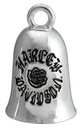 Engraved Black Rose H-D Script Ride Bell