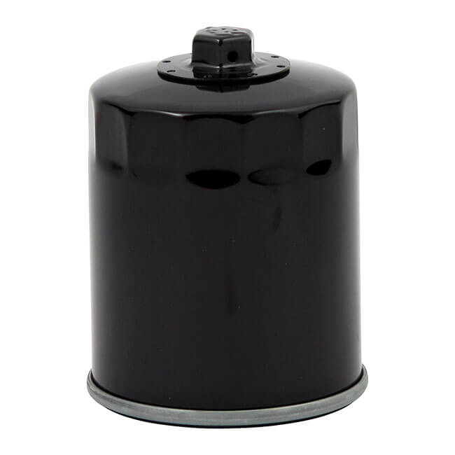 Spin-On Oil Filter w/ Top Nut, Black