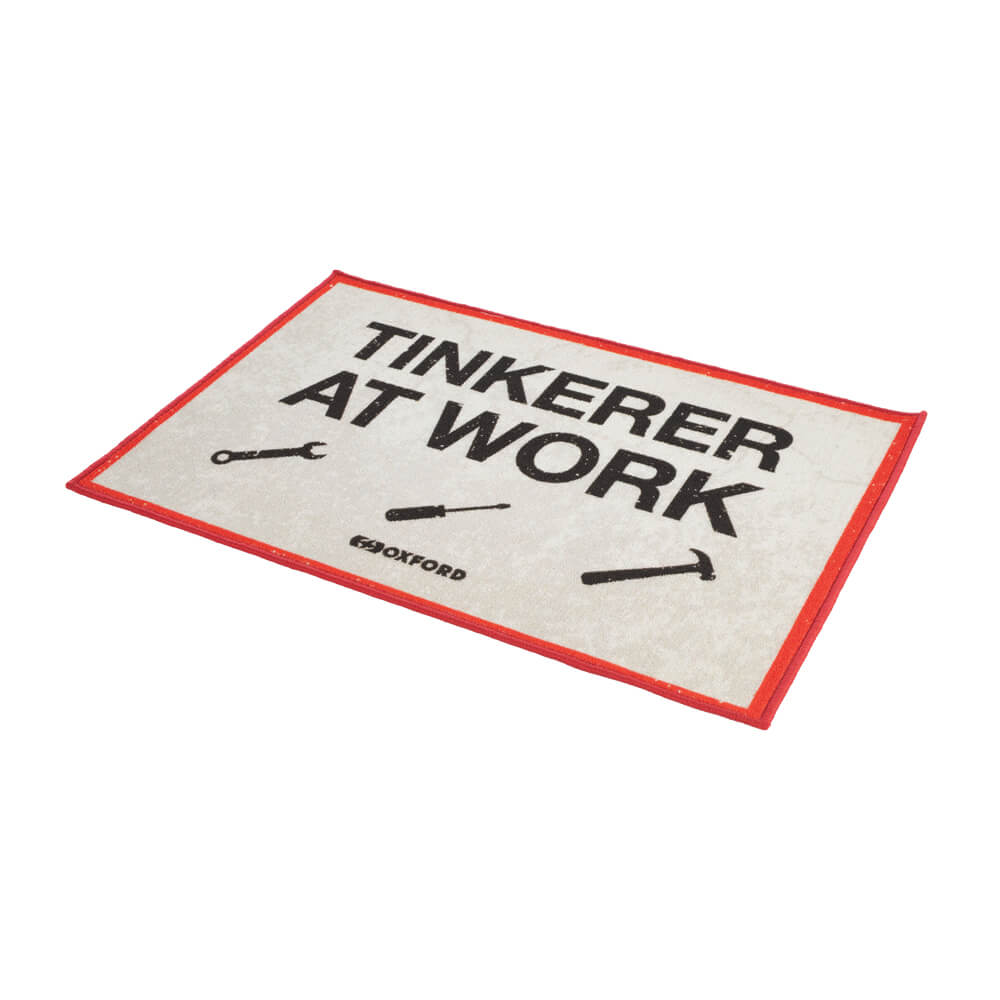 Tinkerer At Work Door Mat