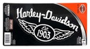 Winged 1903 H-D Large Decal