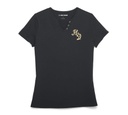 Women's Salute Faux Henley Knit Top