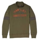 Stencil Graphic 1/4-Zip Pullover Sweatshirt