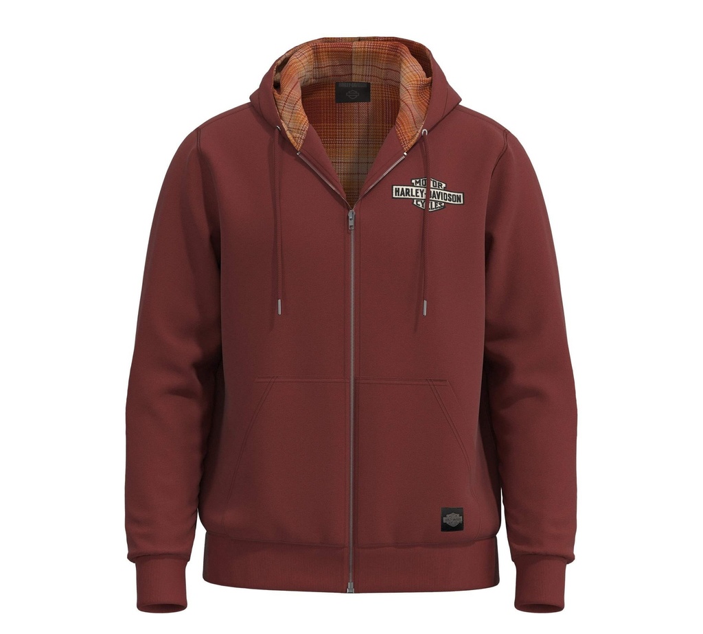 Bar &amp; Shield Lined Hoodie