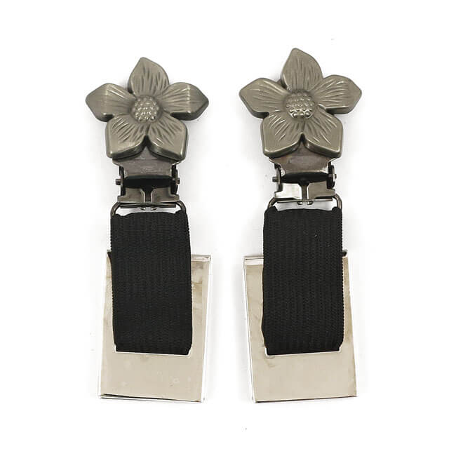 Pant Leg Controllers for Laced Boots, Flower