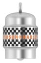 Racing Checkered H-D Script Motorcycle Ride Bell