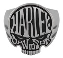 Calavera H-D Skull Stainless Steel Ring