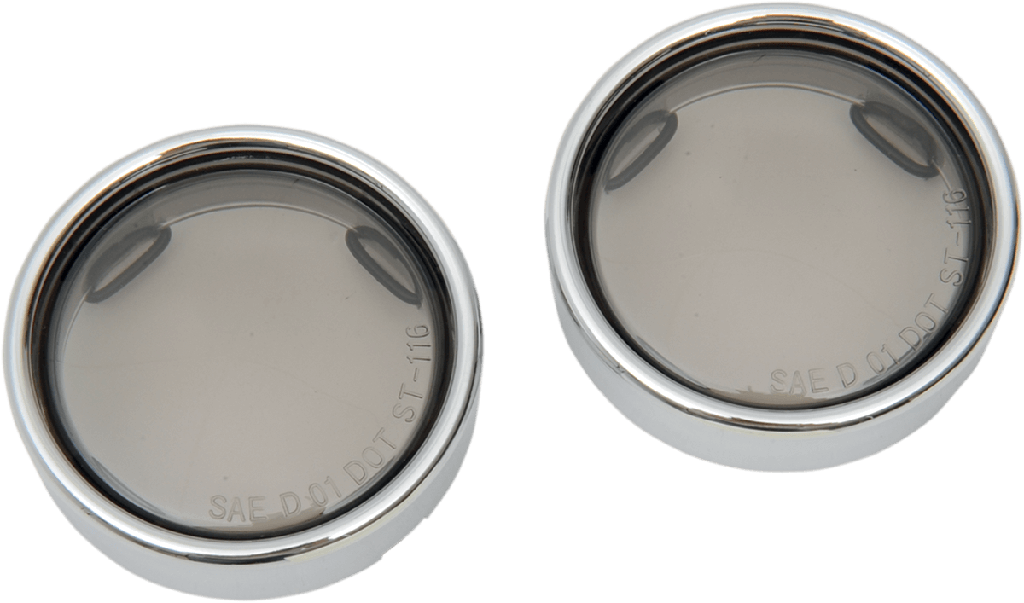 Deuce Style Deep-Dish Bezels, Smoke