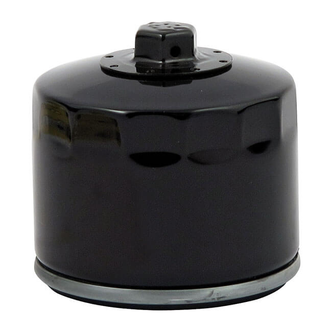 Spin-On Oil Filter w/ Top Nut, Black