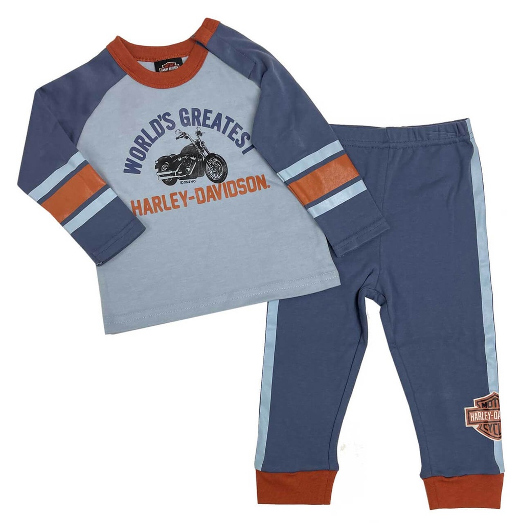 Baby Boys' 2-Piece Newborn Long Sleeve Tee &amp; Knit Pant Set