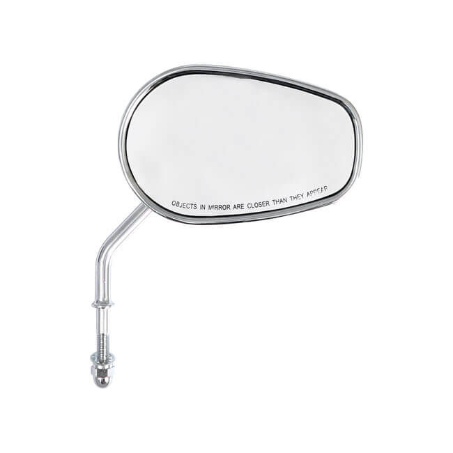 Riptide Tapered Mirror Set, Short Stem, Chrome