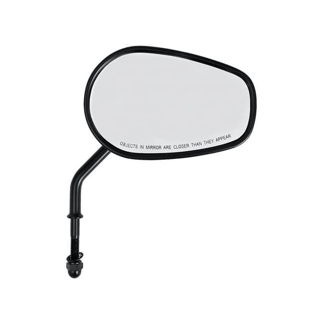 Riptide Tapered Mirror Set, Short Stem, Black