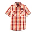 Bar &amp; Shield Plaid Shirt, YD Plaid, Merlot