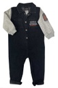 Baby Boys' B&amp;S Denim Infant Work Shop Coveralls, Black