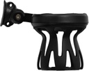 Universal Handlebar Mount Drink Cup Bottle Holder Fit Harley Touring Dyna XL and other models with 1&quot; Handlebar, Black