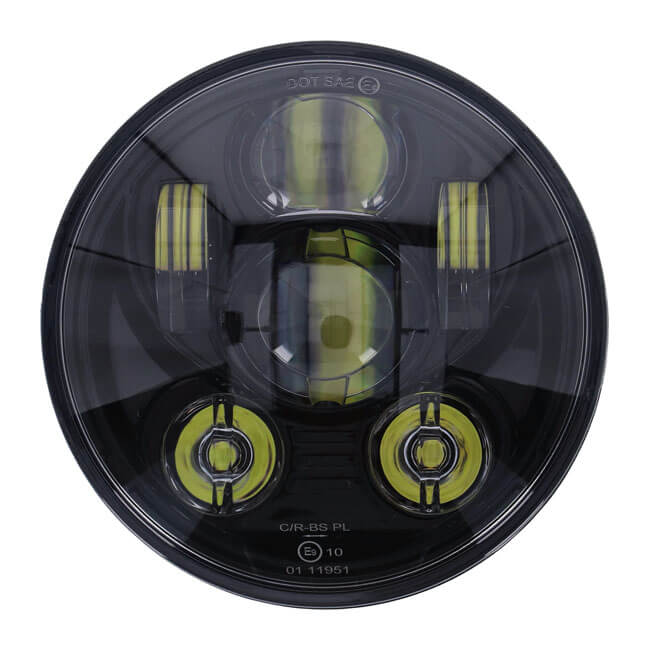 5-3/4&quot; LED Headlamp Unit, Black