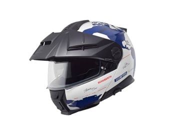 [51-2508-0] Schuberth E2 Atlas (Hvit/Blå, XS)
