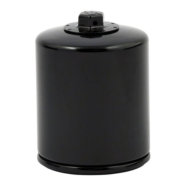 Spin-On Oil Filter With Top Nut, Black