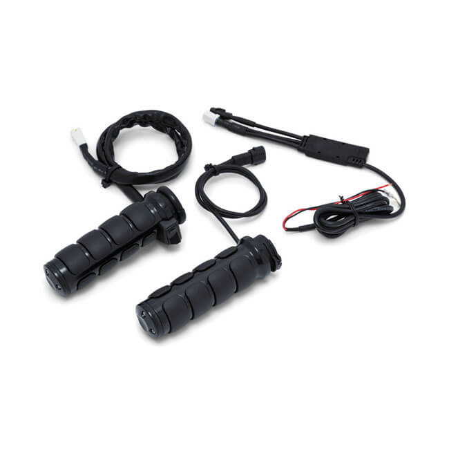 Heated ISO Grips, Gloss Black