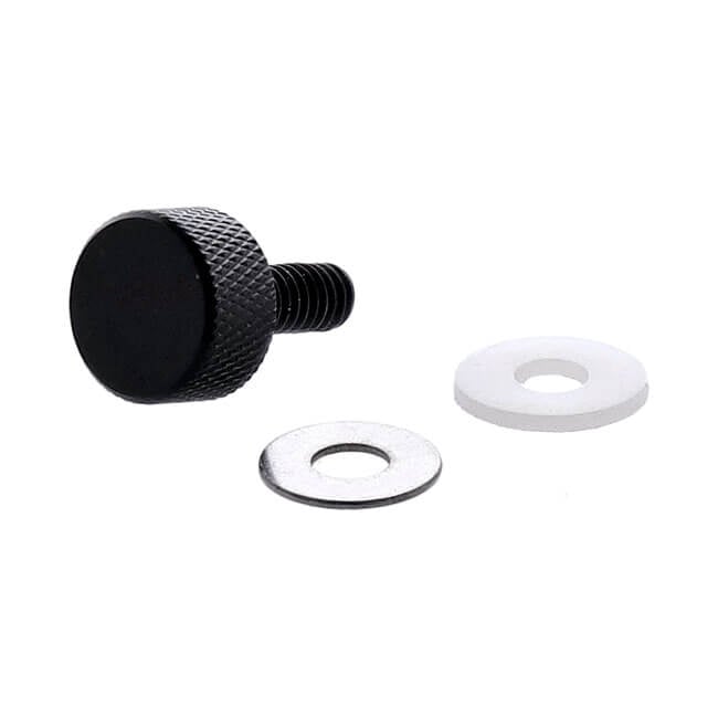 Thumb Screw Kit for Seat, Low Profile, Black