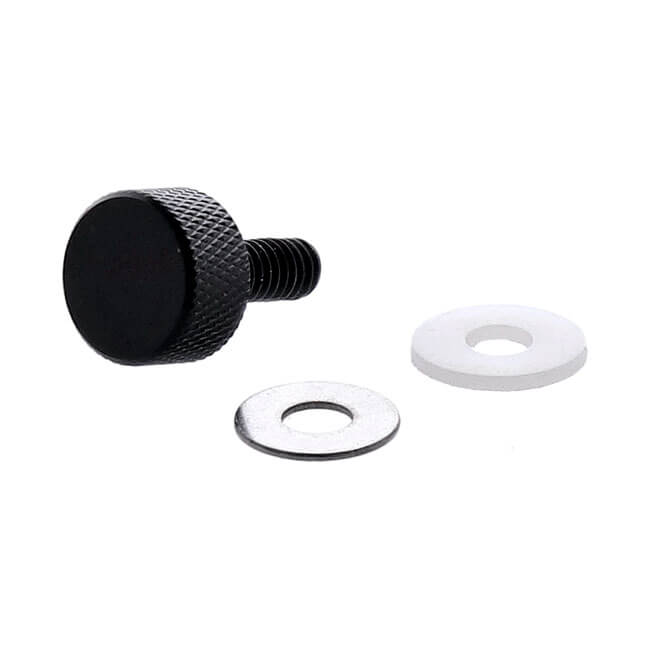 Thumb Screw Kit for Seat, Low Profile, Black
