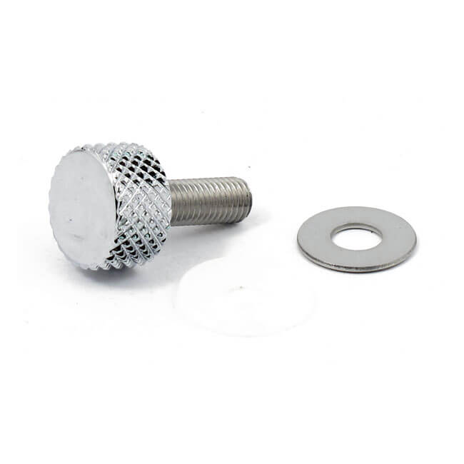 Thumb Screw Kit for Seat, Low Profile, Chrome