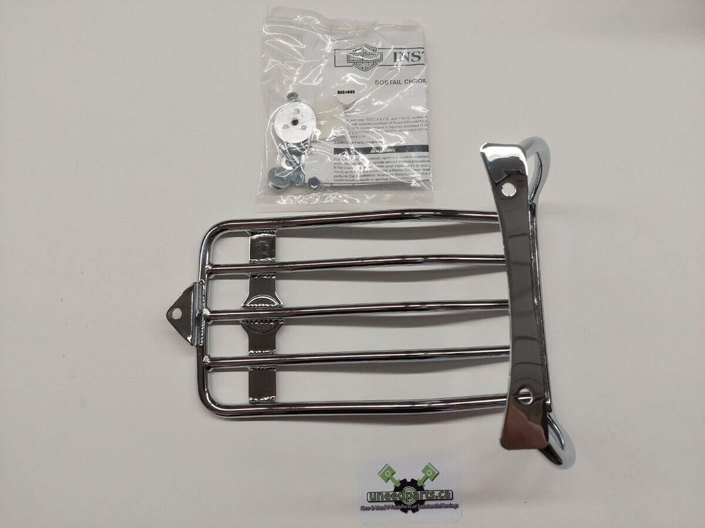 Chrome Bobtail Fender Rack