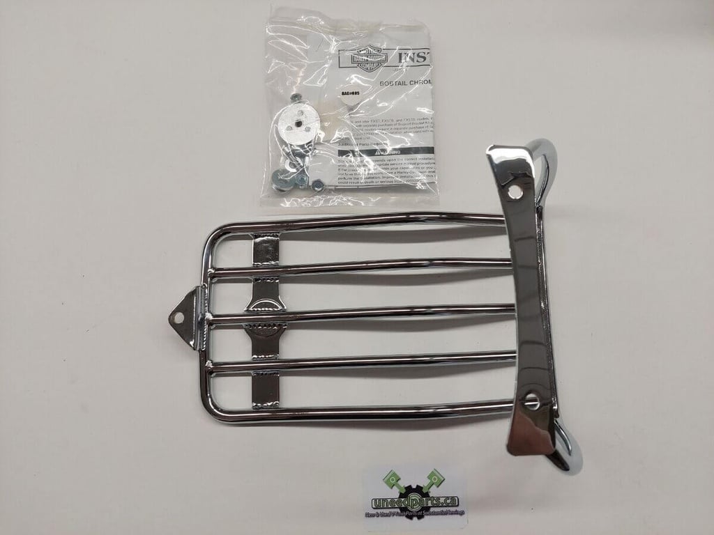 Chrome Bobtail Fender Rack