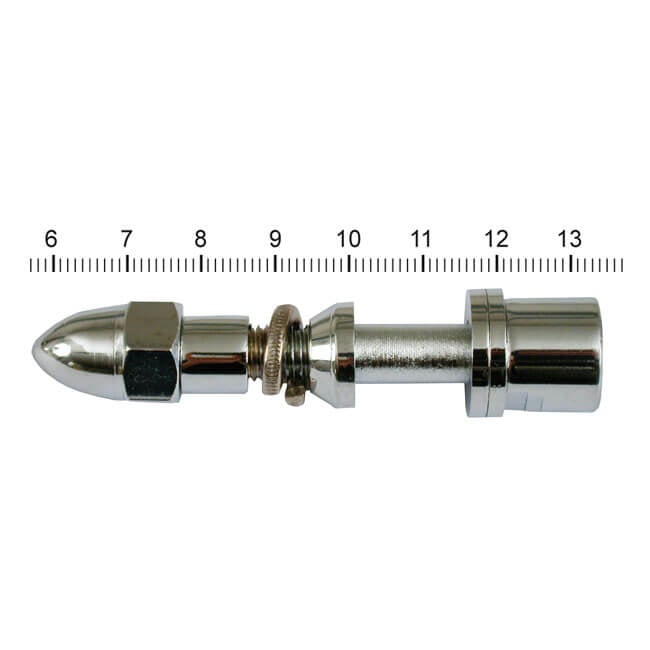 Mirror Adapter M10 to H-D, Chrome