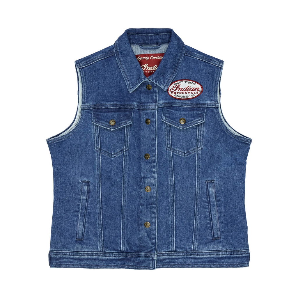 Women's Portland Denim Vest