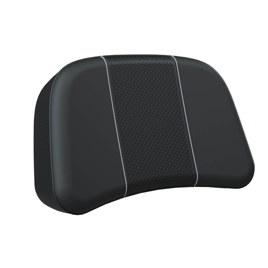 Passenger Slim Backrest Pad, Black