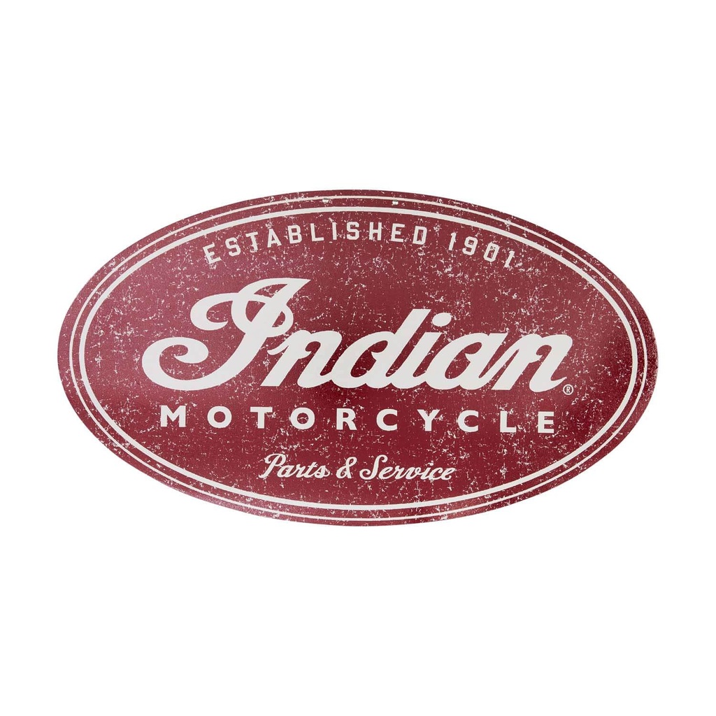 Parts &amp; Service Oval Sign