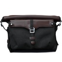 All-Weather Vinyl Messenger Bag with Shoulder Strap