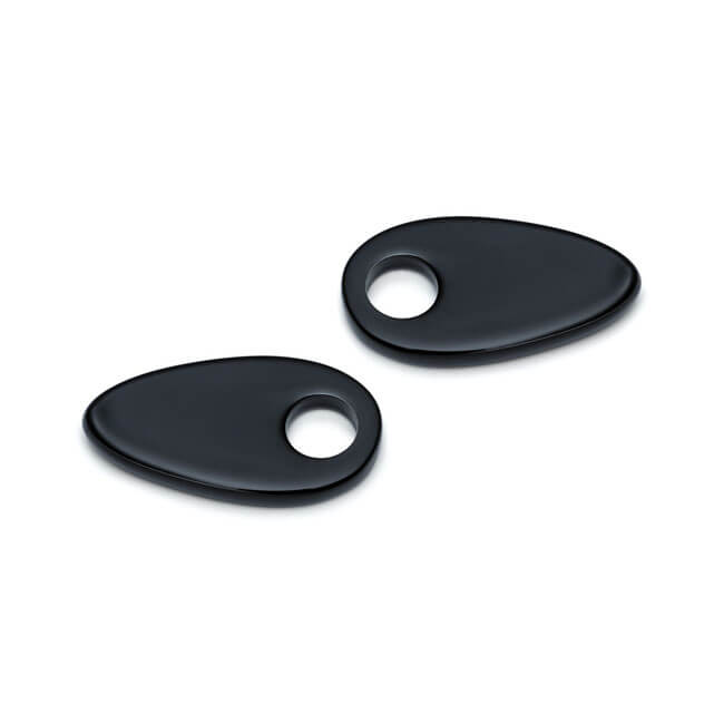 Fender Strut Cover Plates, Gloss Black