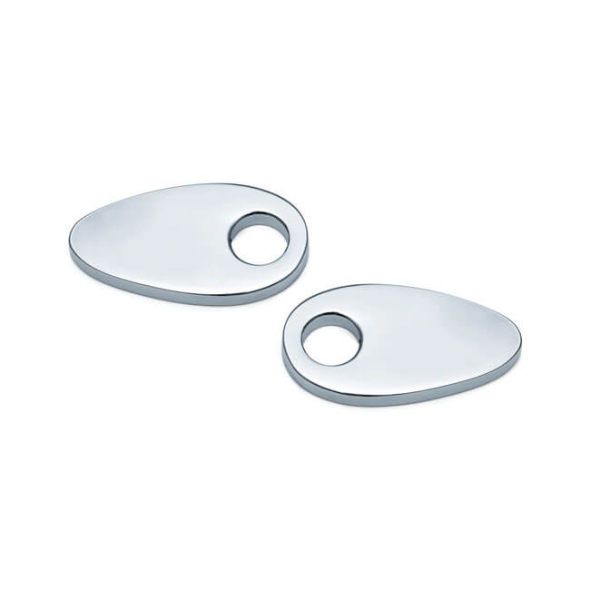 Fender Strut Cover Plates, Chrome