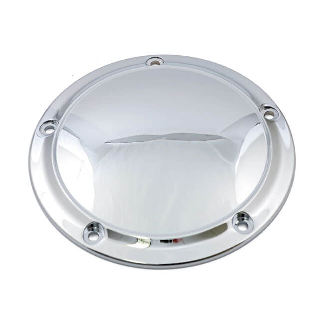 Derby Cover, Stepped, Chrome