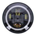 7" LED Headlamp, Black