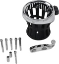 Drink Holder, 25,4mm Perch Mount, Chrome