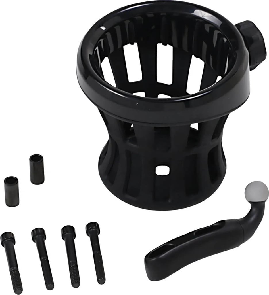 Drink Holder, Perch Mount, Black