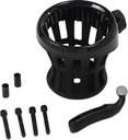 Drink Holder, Perch Mount, Black